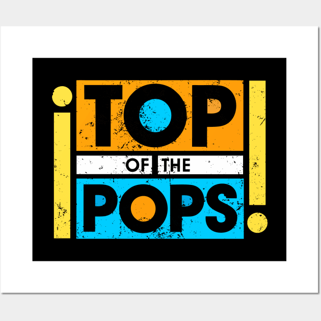 Top of The Pops Wall Art by The Lisa Arts